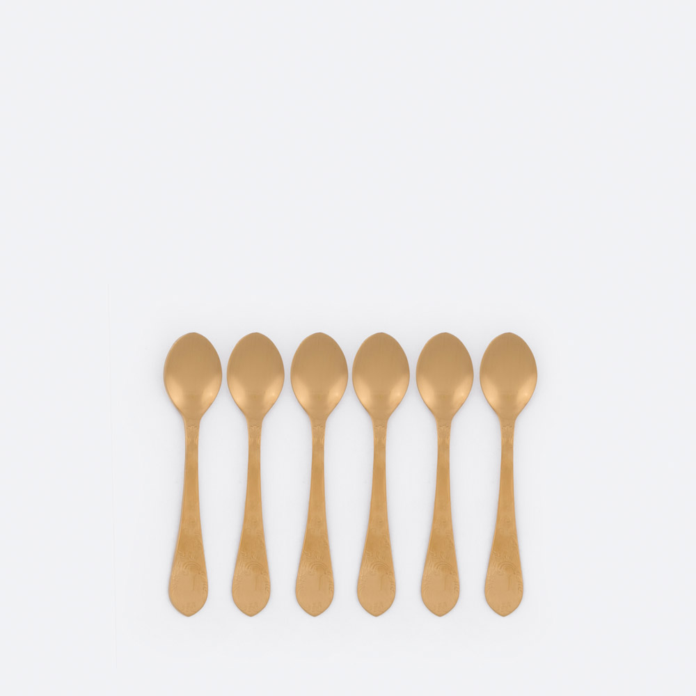 Conjunto 6 colheres de café CHALANDRI
