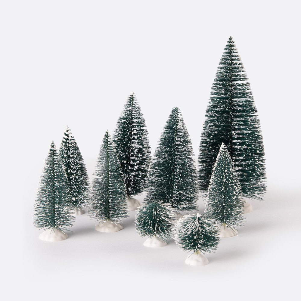 Conjunto 9 pinheiros de natal PINE