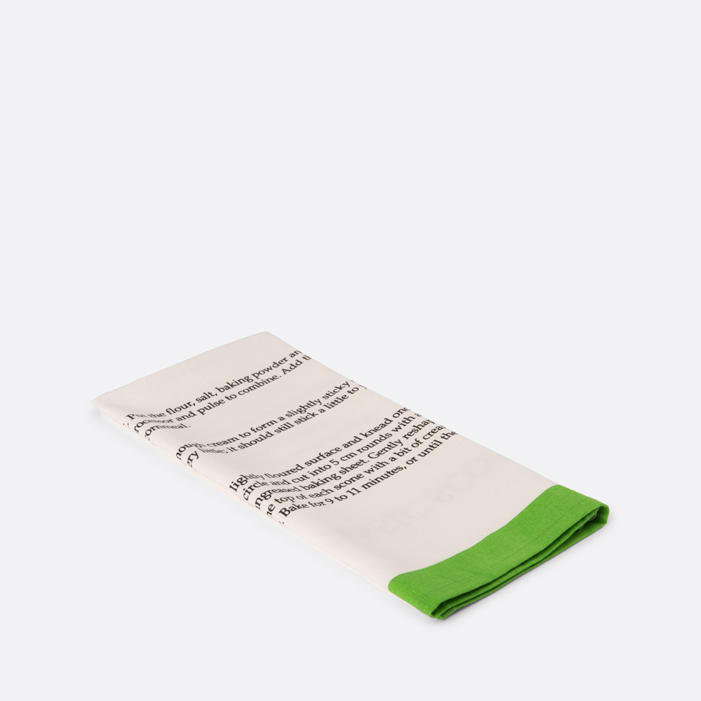 Pano de cozinha LETRAS