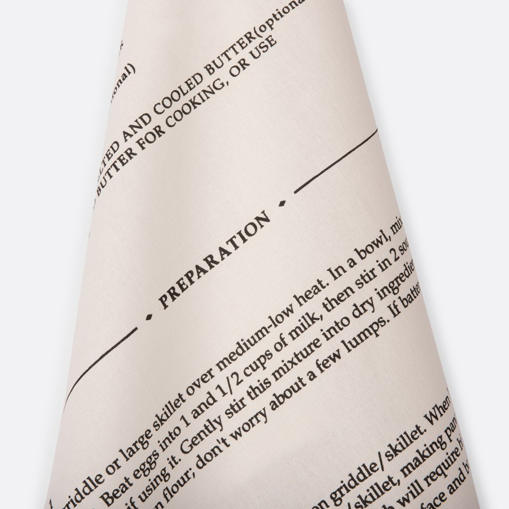 Pano de cozinha LETRAS