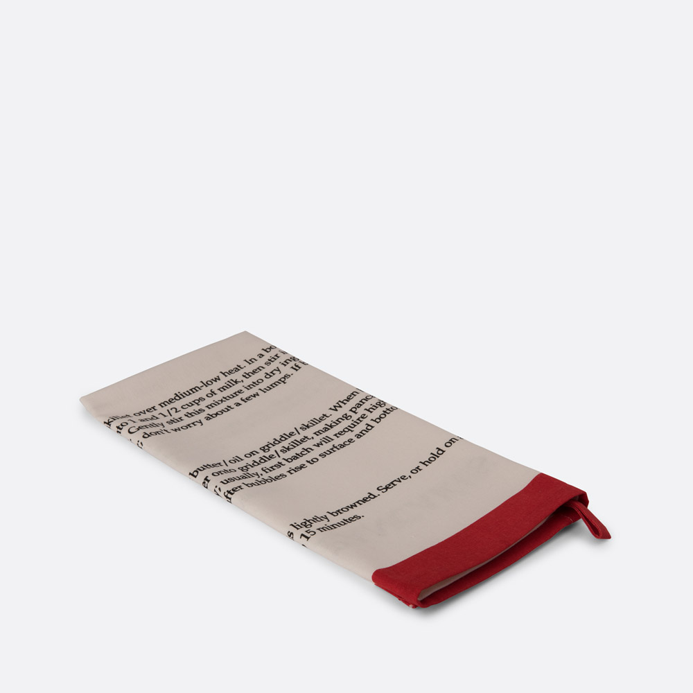 Pano de cozinha LETRAS