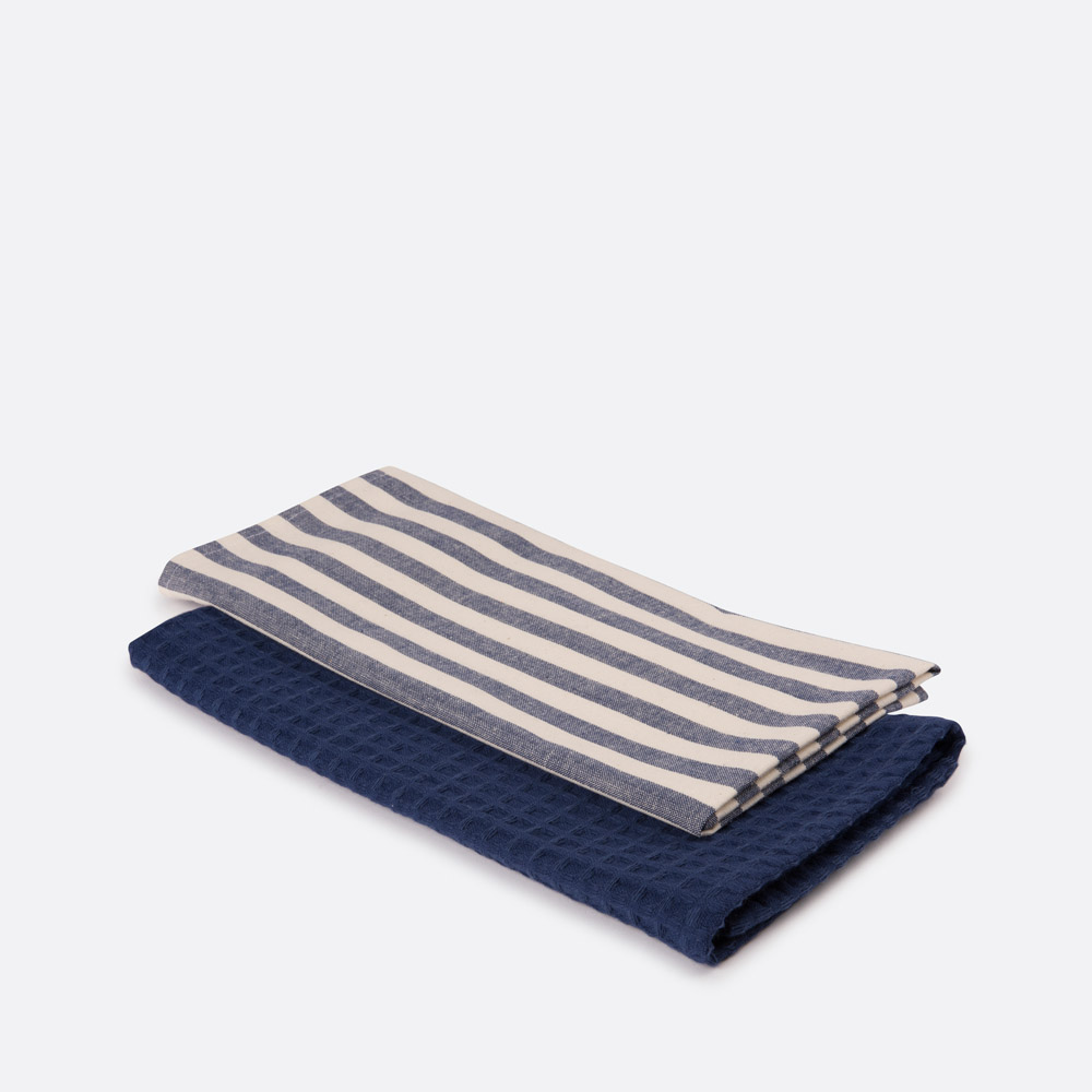 Conjunto de 2 panos de cozinha MARINHO