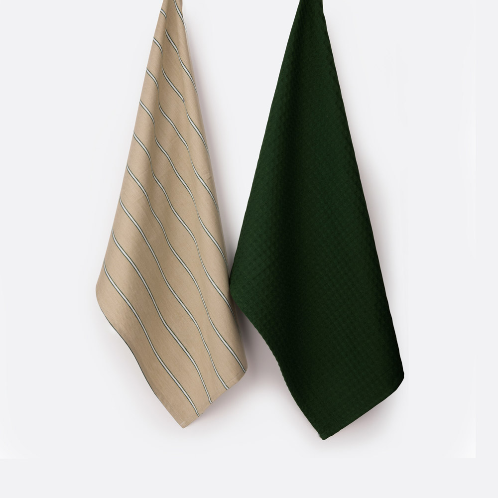 Conjunto de 2 panos de cozinha MARINHO