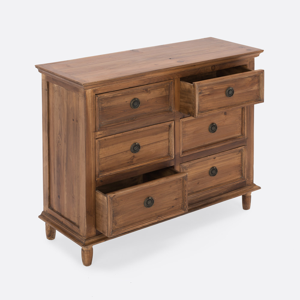 Cómoda 6 gavetas MALOCELLO