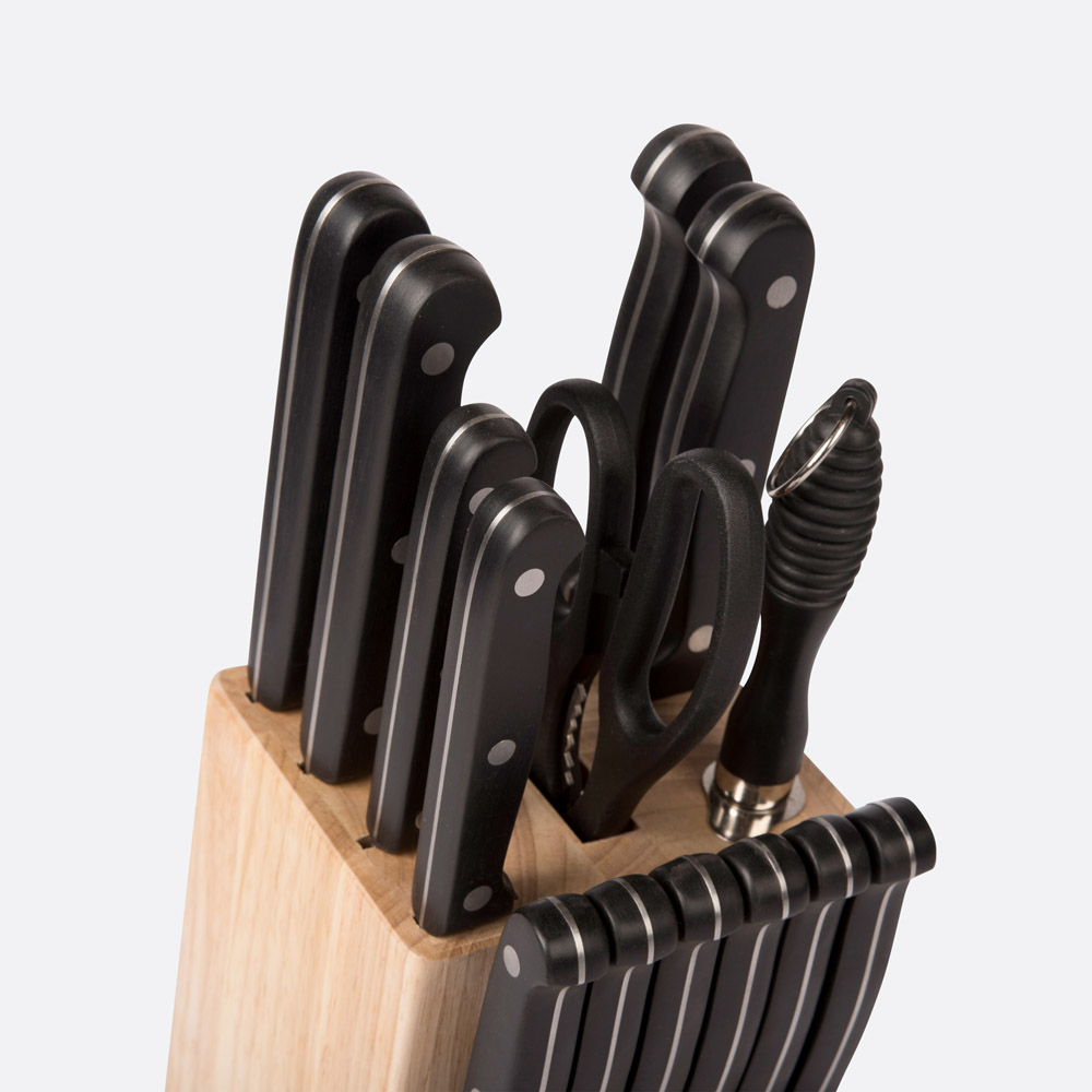 Cepo com 14 facas CUNHA