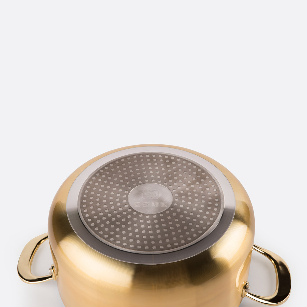 Caçarola com tampa DOURADO