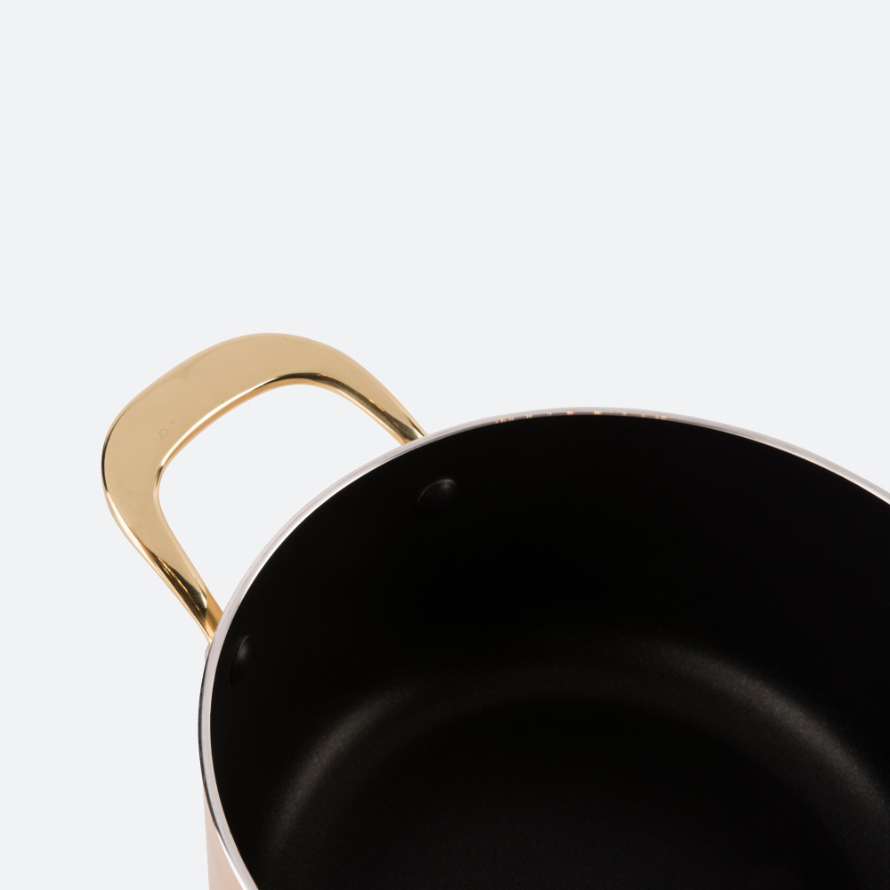 Caçarola com tampa DOURADO